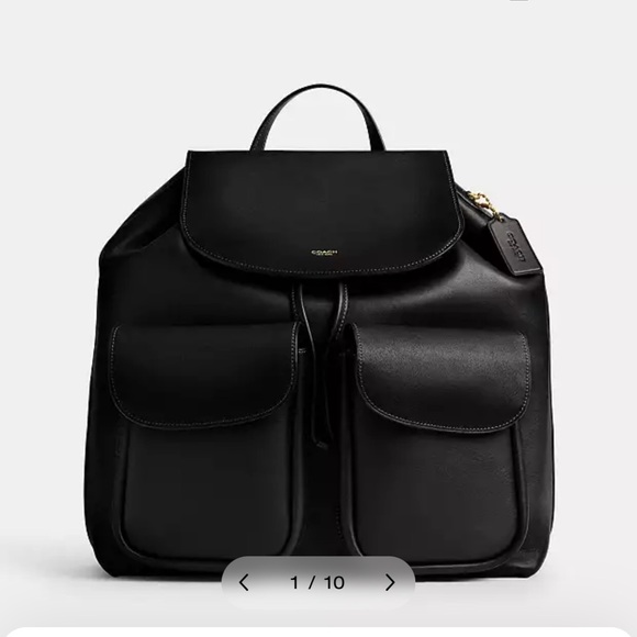 NWT Crosby Backpack in Black - 100% Authentic - Picture 1 of 7
